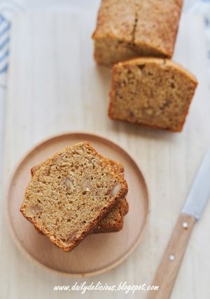 バナナナッツケーキ-レシピのメイン写真