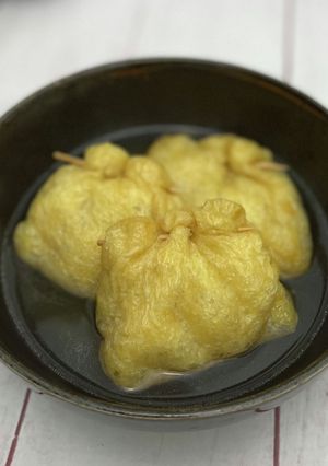 優しい味の餅きんちゃく-レシピのメイン写真