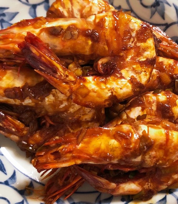 有頭エビの甘辛焼き-レシピのメイン写真