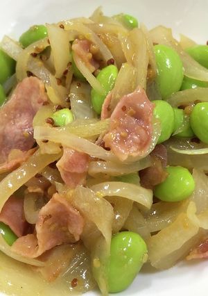 超楽々　枝豆ベーコンサラダ　作ります-レシピのメイン写真