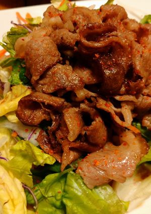 焼き肉サラダ-レシピのメイン写真