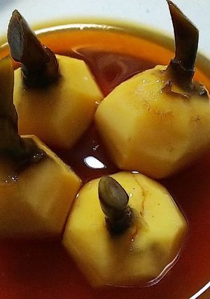くわいの煮物-レシピのメイン写真