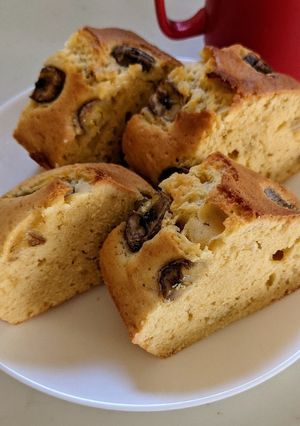 牛乳パック使用☆簡単！バナナケーキ-レシピのメイン写真