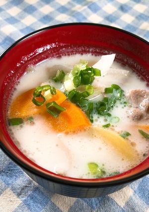 ミルク豚汁-レシピのメイン写真