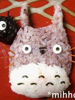 のりパンチde簡単トトロ(キャラ弁)-レシピのメイン写真