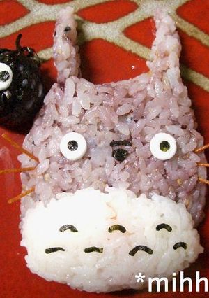 のりパンチde簡単トトロ（キャラ弁）-レシピのメイン写真