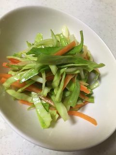 キャベツたっぷり、カレー風味のマリネ-レシピのメイン写真