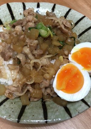 豚バラ肉と大根のコクうま甘辛丼-レシピのメイン写真