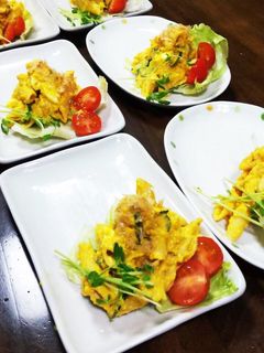 かぼちゃとペンネの和風サラダ-レシピのメイン写真