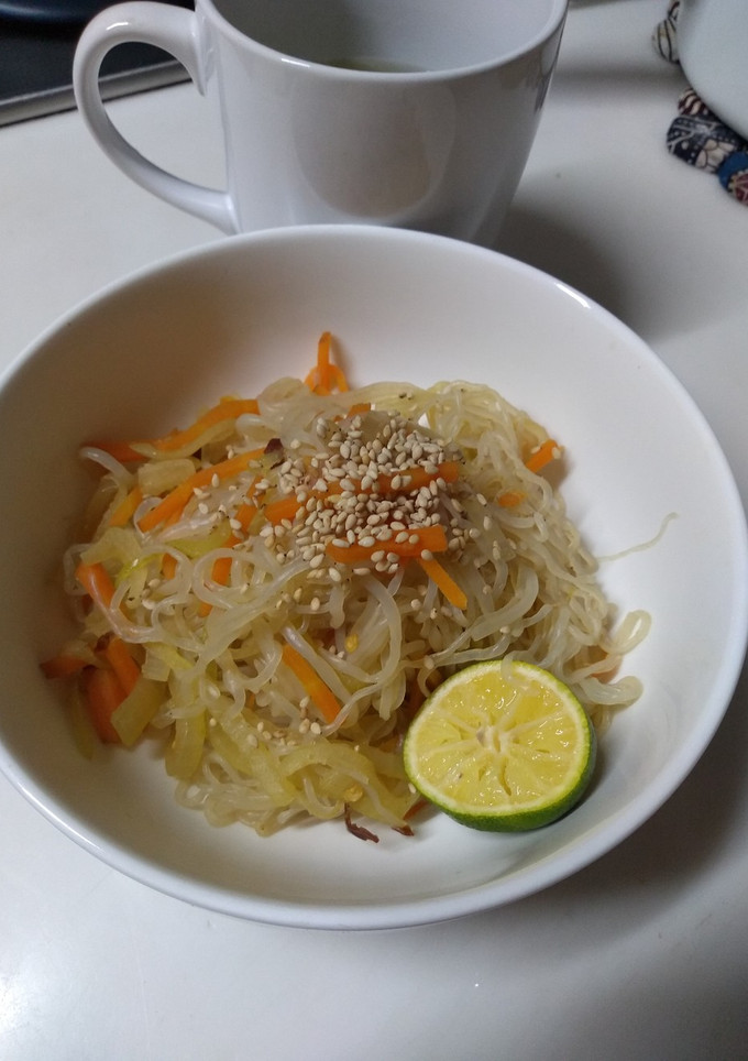 糸こんにゃくのタイ風炒め-レシピのメイン写真