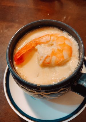 残ったおせちで茶碗蒸し( ･θ･)-レシピのメイン写真