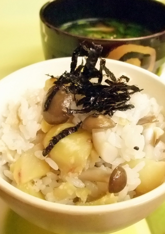 きのこと栗のホクホクご飯-レシピのメイン写真