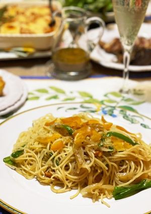 簡単☆カラスミとシシトウのパスタ-レシピのメイン写真