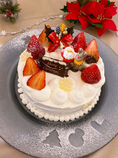 クリスマスケーキ-レシピのメイン写真