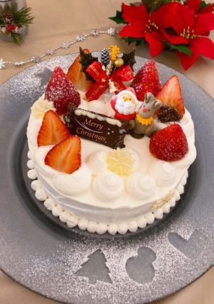 クリスマスケーキ-レシピのメイン写真