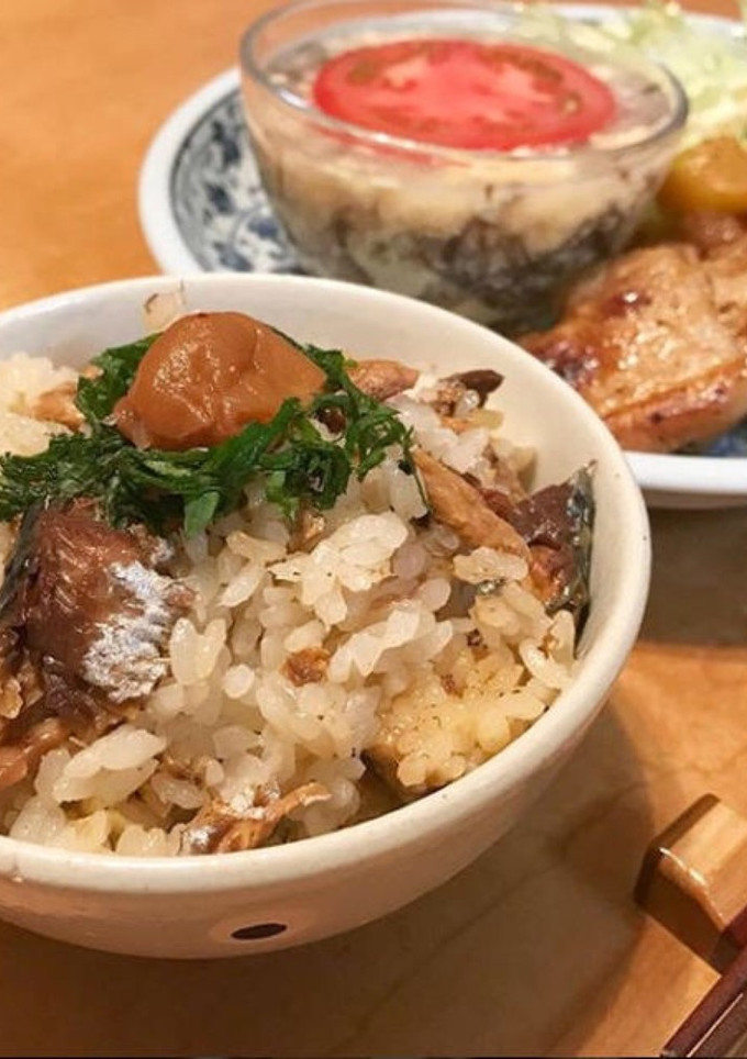 缶詰で楽☆いわしと生姜の炊き込みごはん-レシピのメイン写真