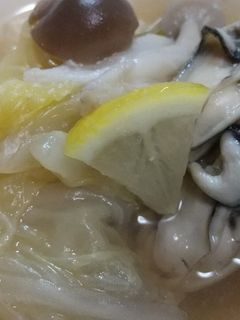 牡蠣入り白菜鍋-レシピのメイン写真