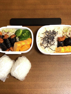 自分弁当・海苔巻きチキン-レシピのメイン写真