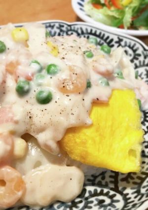 簡単☆レンチンホワイトソース-レシピのメイン写真