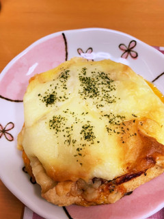 油揚げと温玉のピザ風-レシピのメイン写真