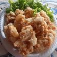 タピオカ粉でレモンガーリックから揚げ