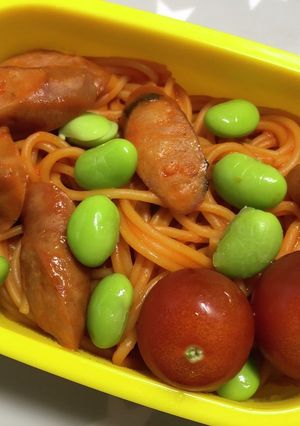 子供と分ける野菜ジュースパスタ-レシピのメイン写真