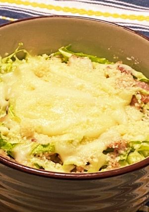 キャベツとベーコンのココット-レシピのメイン写真