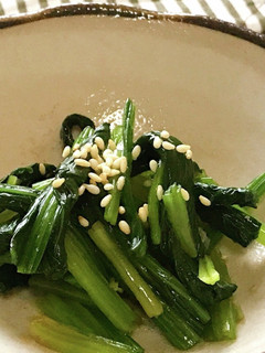 調味料ひとつだけ ほうれん草の簡単ナムル-レシピのメイン写真