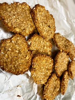 粉なし砂糖なしオートミールクッキー-レシピのメイン写真