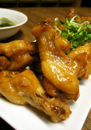 手羽元こってり*照りうま煮-レシピのメイン写真