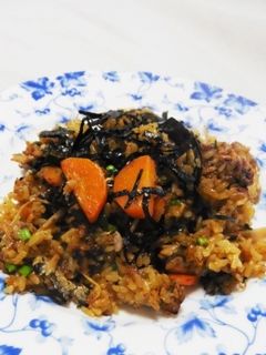 オイルサーディンの味噌カレーおこわ❗️-レシピのメイン写真