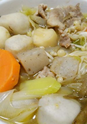 レクチンフリー冬の豚汁-レシピのメイン写真