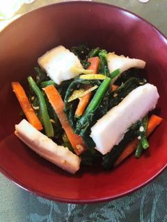 はんぺんとほうれんのごま和え-レシピのメイン写真