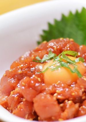マグロの甘辛アニョハセヨー-レシピのメイン写真
