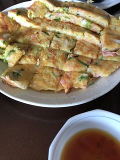 白菜とハムのチヂミ-レシピのメイン写真