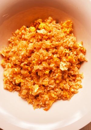 自家製辣鮭醬のチャーハン-レシピのメイン写真