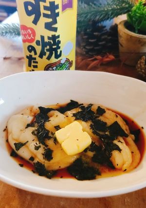すき焼きバター餅-レシピのメイン写真