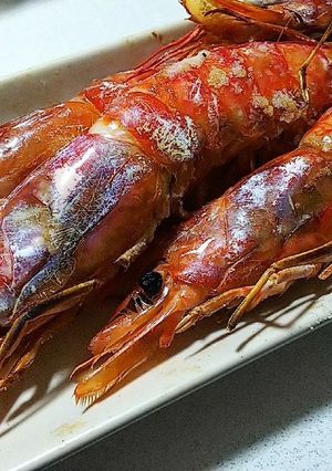 天然赤えびの塩焼き-レシピのメイン写真