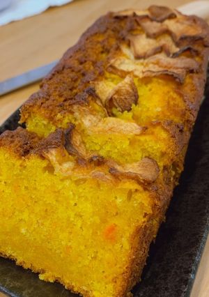 ＨＭで簡単人参とりんごのパウンドケーキ♡-レシピのメイン写真