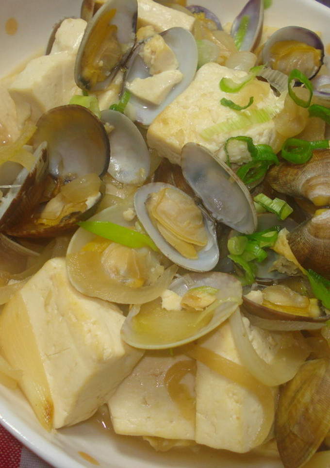 あさりと豆腐の炒め物☆-レシピのメイン写真