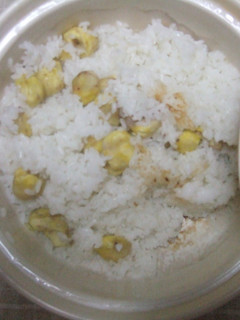 土鍋で栗ご飯-レシピのメイン写真