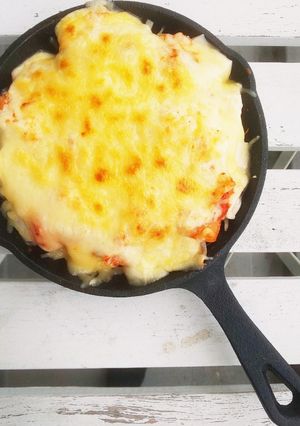 もやしお豆腐キムチのチーズ焼き-レシピのメイン写真