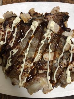 蓮根のモチモチお好み焼き-レシピのメイン写真
