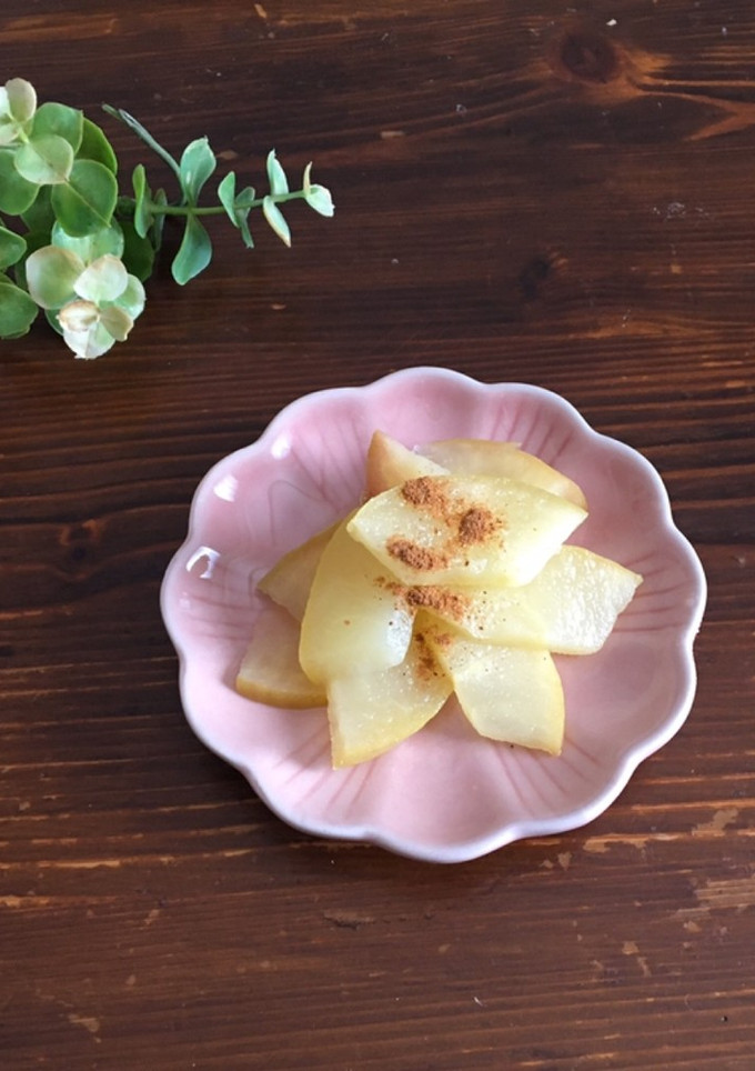 【ダイエット】レンジ♡砂糖不使用りんご煮-レシピのメイン写真