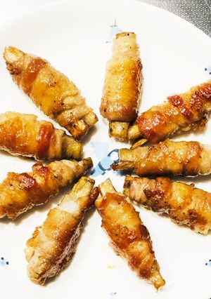 ゴボウ豚肉巻き巻き-レシピのメイン写真