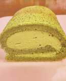 おもてなしに♡抹茶ロールケーキ