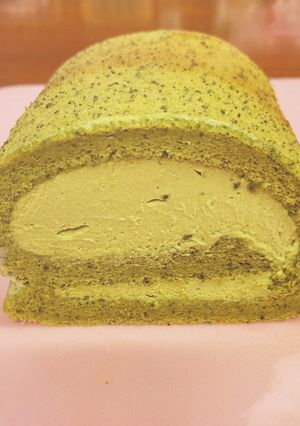 おもてなしに♡抹茶ロールケーキ-レシピのメイン写真