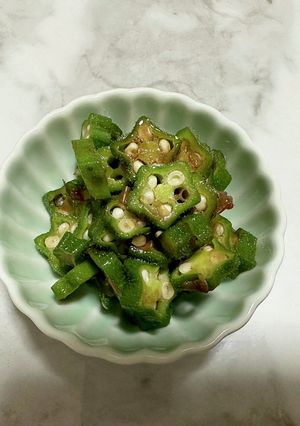 オクラのおかか和え-レシピのメイン写真