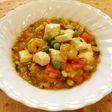 新発田市給食レシピ☆豆腐エビチリ