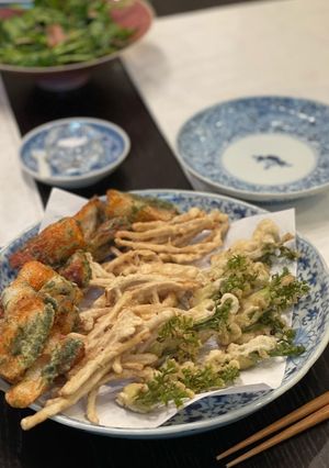 簡単♪タラの芽の白扇揚げ-レシピのメイン写真